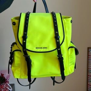 Michael Kors Bag/Backpack - Neon Yellow